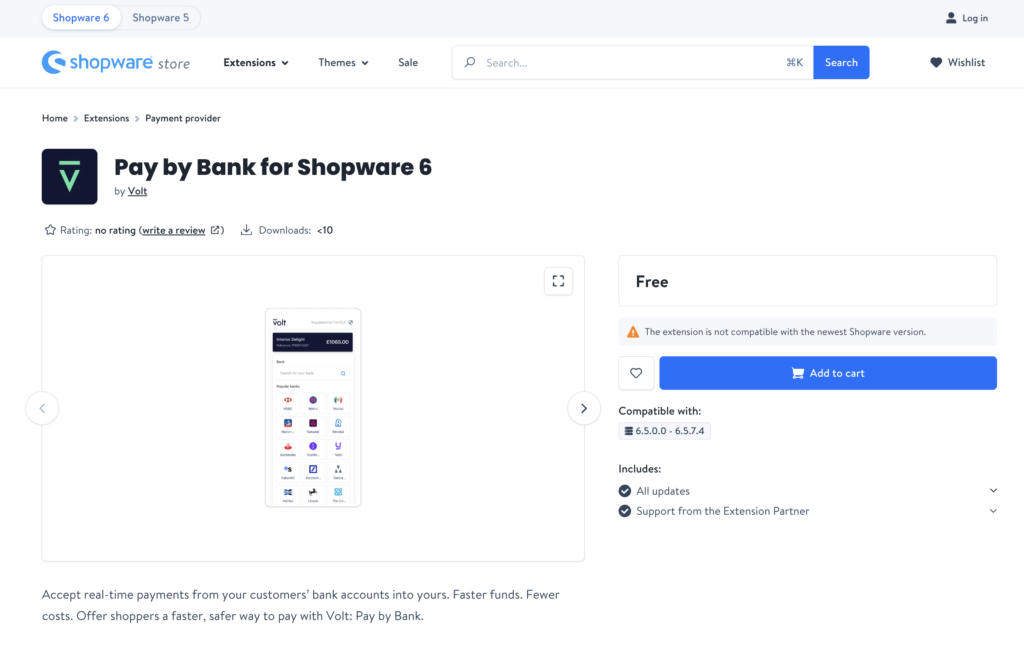 Shopware My Extensions